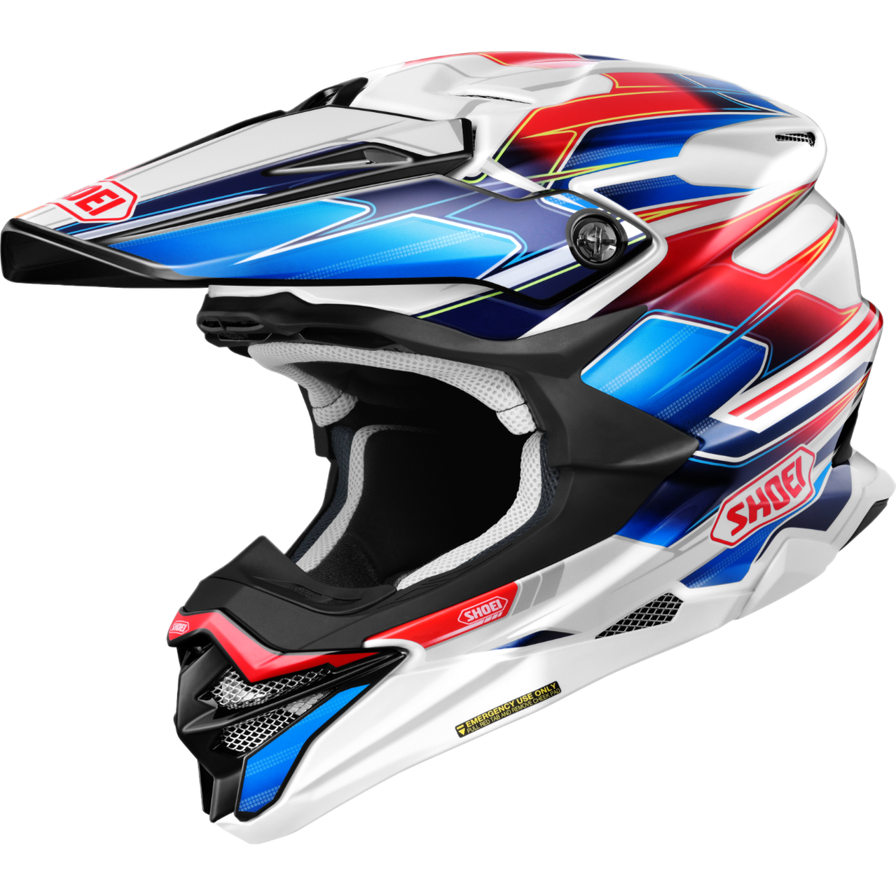 Shoei VFX-WR 06 enduro helma tricolor